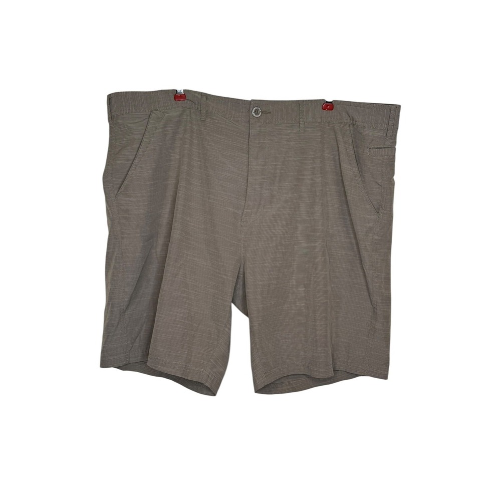 Hook & Tackle Men's Short Technical Fishing Gear Outdoor Stretch Zip‎ Pocket 42